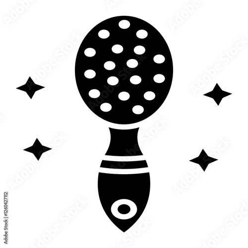 Baby hairbrush Icon