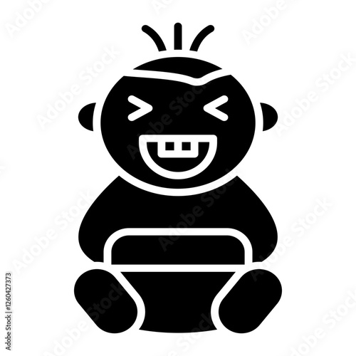 Laughing baby Icon