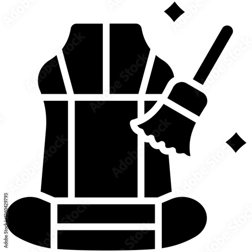 Car Seat Cleaning Icon