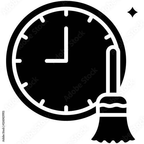 Last Minute Cleaning Icon