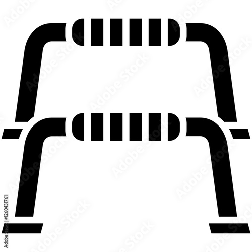 Pushup Stands Icon