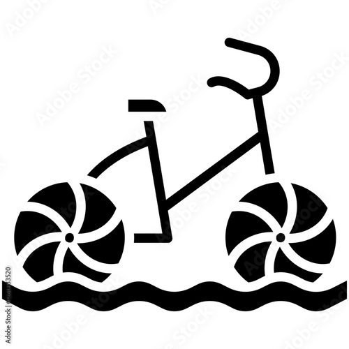 Water Tricycle Icon