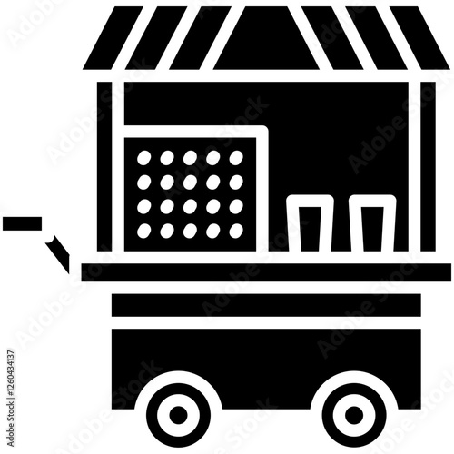 Popcorn Stall Icon