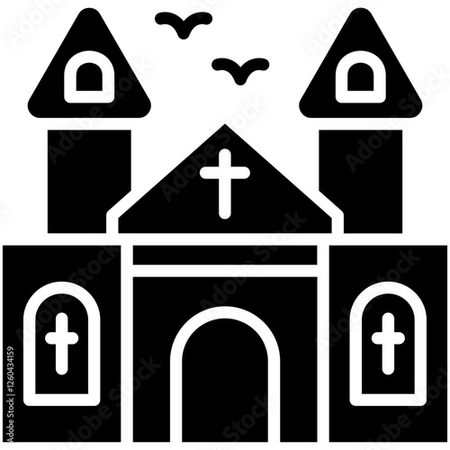 Haunted House Icon