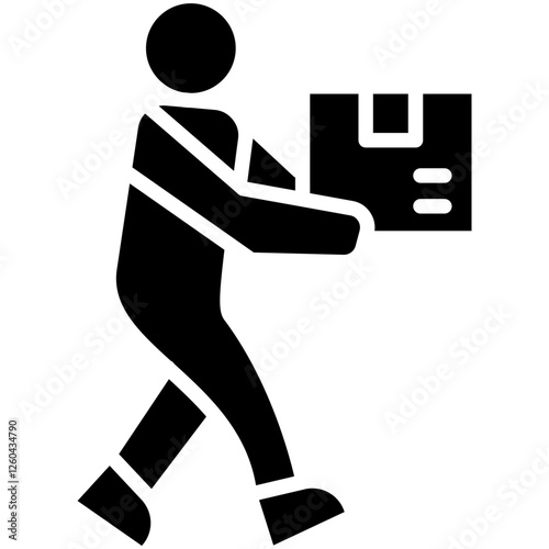 Delivery Man Icon