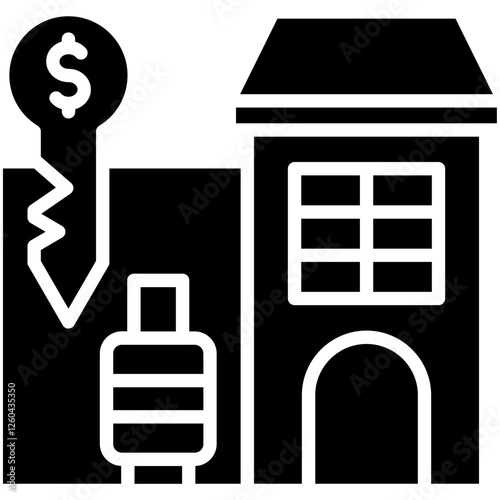 Vacation Home Rental Icon