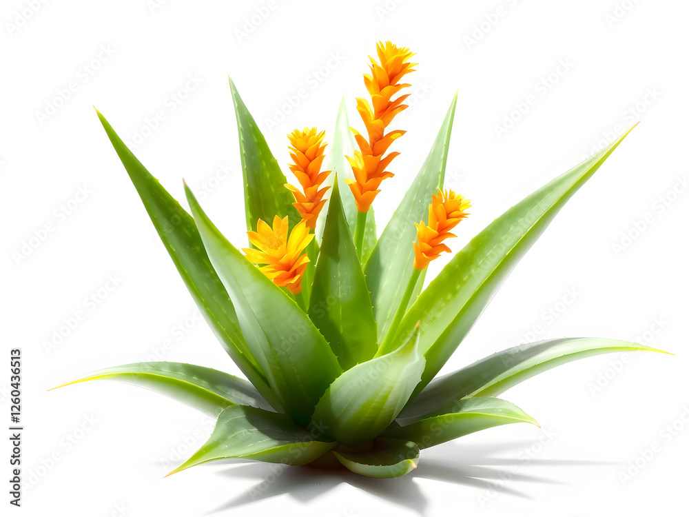 exotic flower isolated on white background exotic flower isolated on white background
