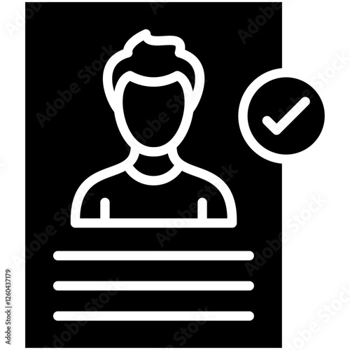 Job Candidate Male Icon