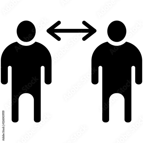 Social Distancing Icon