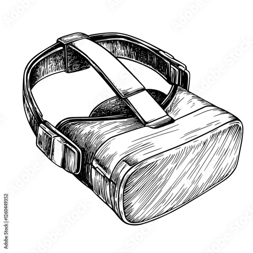 Virtual reality headset designed for immersive experiences and gaming enjoyment at home or on the go