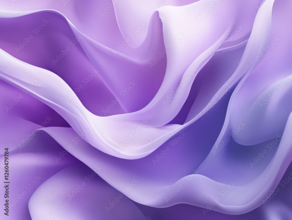 Fototapeta premium Abstract soothing lavender gradient background with smooth transitions. Featuring calming lavender gradients, ideal for relaxing and tranquil visuals.