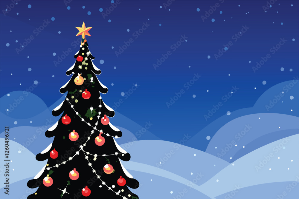 A dazzling Christmas tree adorned with sparkling gold and silver ornaments, reflecting festive lights. Focus on the shimmering decorations and overall opulent feel. A dazzling Christmas tree adorned with sparkling gold and silver ornaments, reflecting festive lights. Focus on the shimmering decorations and overall opulent feel.