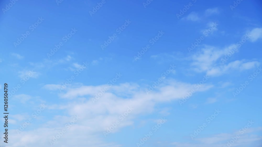 Time lapse of beautiful blue sky with white clouds Time lapse of beautiful blue sky with white clouds