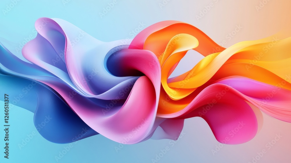 A Vibrant swirling shapes, neon colors, dynamic energy A Vibrant swirling shapes, neon colors, dynamic energy