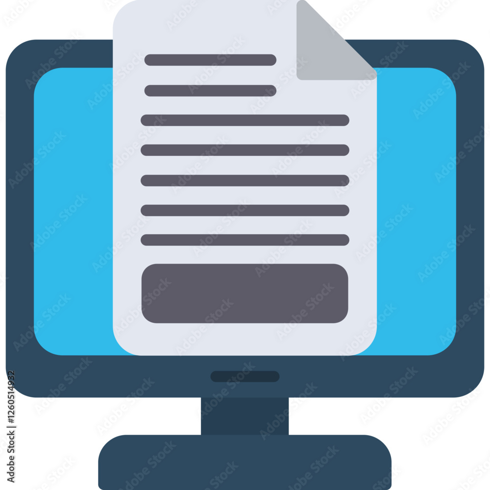 Online Report Icon Online Report Icon