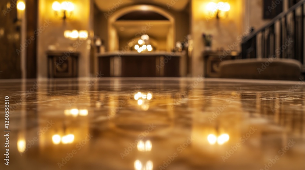 Reflections on Polished Marble: A Glimpse into Elegant Interior Design Reflections on Polished Marble: A Glimpse into Elegant Interior Design