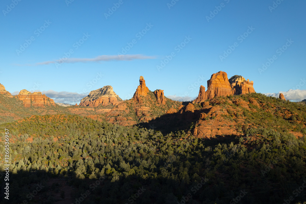 Scenic Sedona Arizona Red Rocks Landscape Scenic Sedona Arizona Red Rocks Landscape