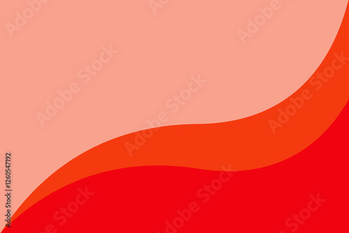 abstract background with red waves