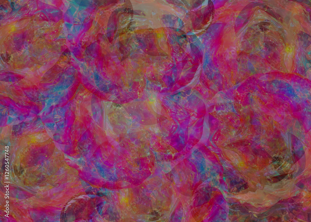 Fototapeta premium unusual bright fantasy abstract holographic background.