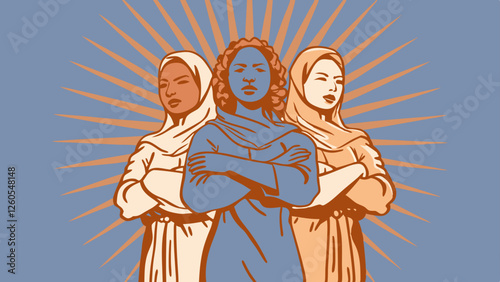 International Women's Day banner. #EmbraceEquity
