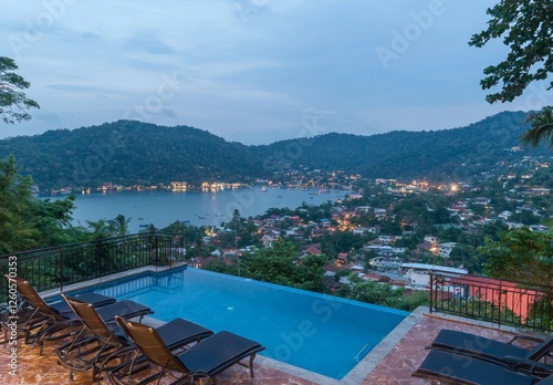 Villa of luxury with a large interior and outdoor swimming pool