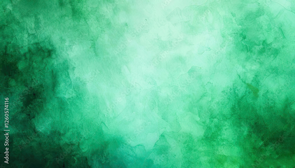 Obraz premium green watercolor blurred sloppy background. texture background with green paint stains