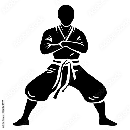 Ippon Seoi Nage Judo Throw Stock Illustration