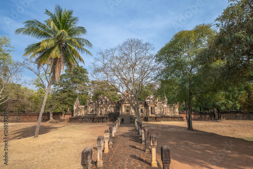 Prasat Sdok Kok Thom (Sdok Kok Thom Ancient Temple), Sa Kaeo Province, Thailand. photo