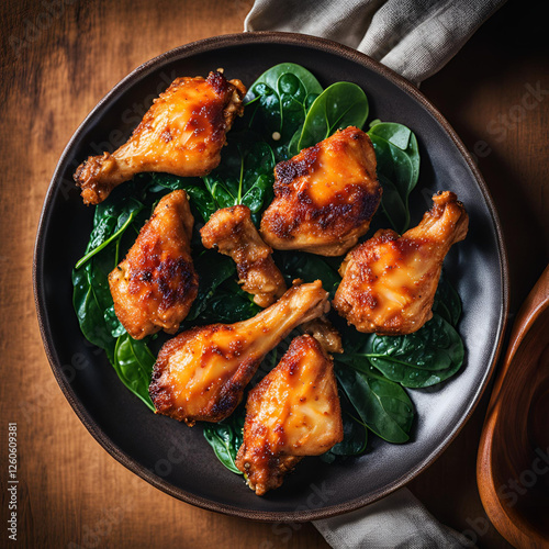 roasted chicken with vegetables
