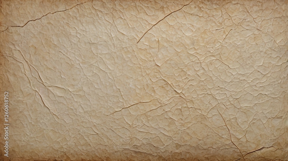 Aged paper texture with a crumpled surface effect and natural brown shades – the perfect background for retro, vintage, or rustic design and decorative projects. Aged paper texture with a crumpled surface effect and natural brown shades – the perfect background for retro, vintage, or rustic design and decorative projects.