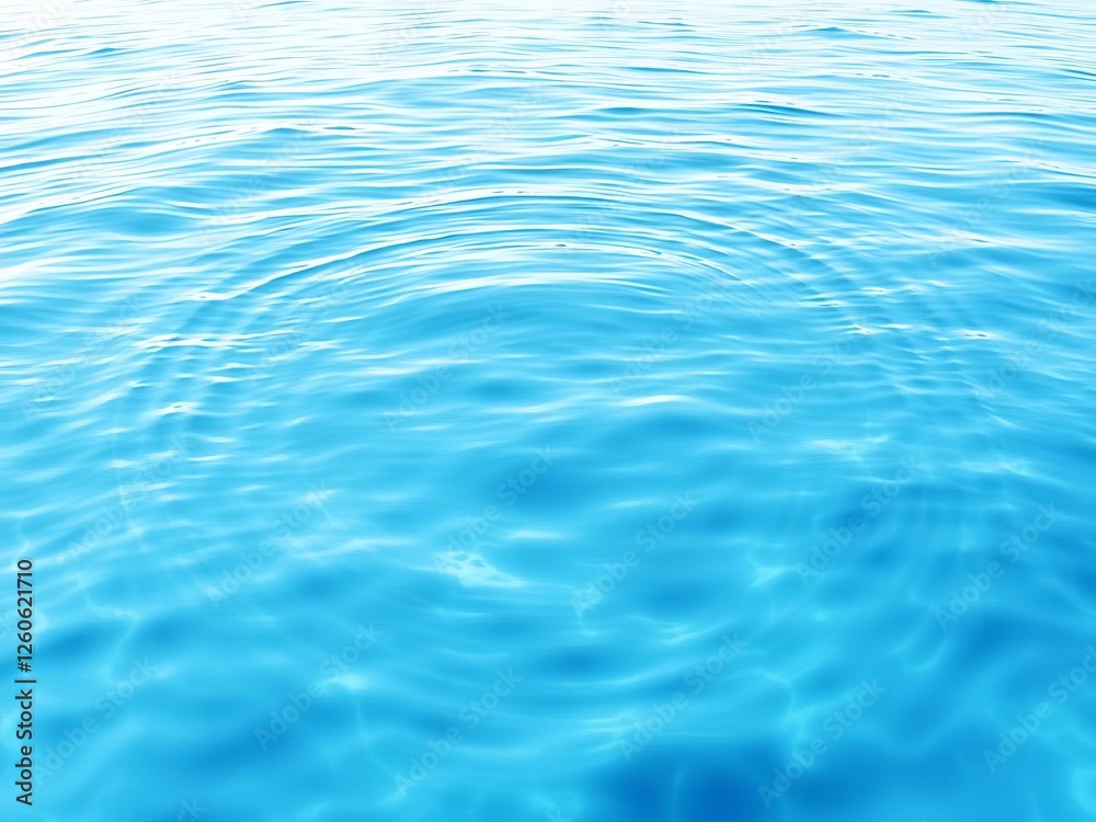 A tranquil painting of a wave with a serene blue and white circle, tranquil, abstract, relaxation A tranquil painting of a wave with a serene blue and white circle, tranquil, abstract, relaxation