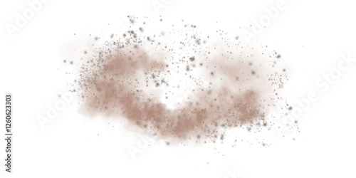 Wallpaper Mural Fantastic chocolate brown smoke background. Chocolate brown spice powder explosion, spice splash, Magic smoke with glitter and small particles, fog with glowing particles, chocolate brown steam. Choco Torontodigital.ca