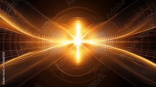 3D rendering of Quantum Gravity theories, including string theory, loop quantum gravity, causal dynamical triangulation, gravitational waves, and quantum entanglement.
