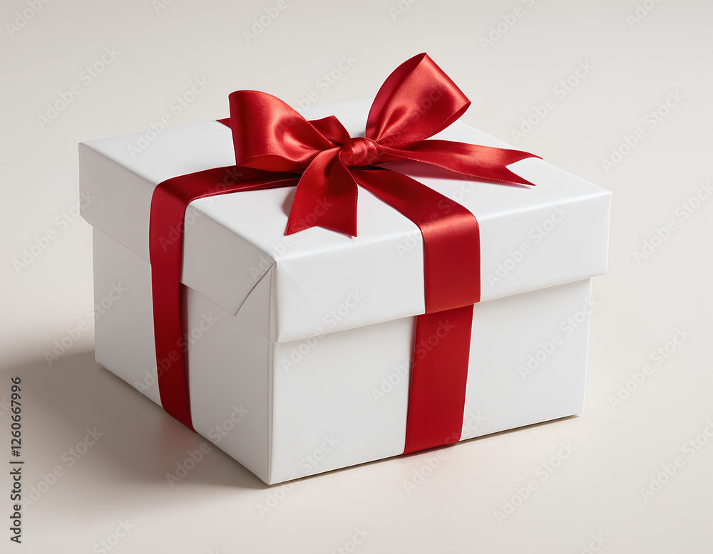 Fototapeta premium red gift box