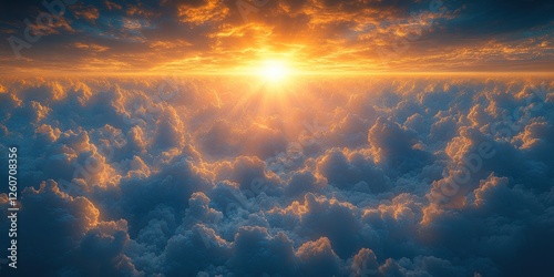 Divine revelation the final judgment as heaven opens and god descends to earth for reckoning