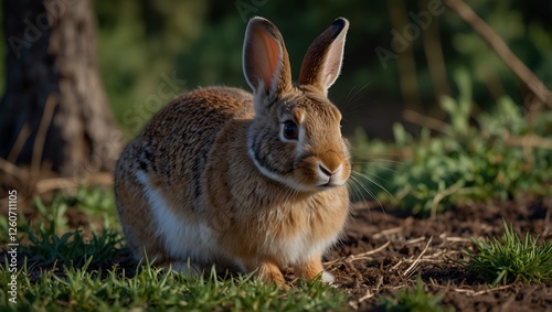 rabbit in the grass
