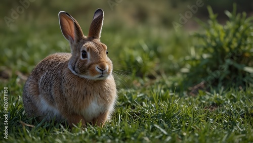 rabbit in the grass