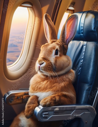 Rabbit on Vacation photo