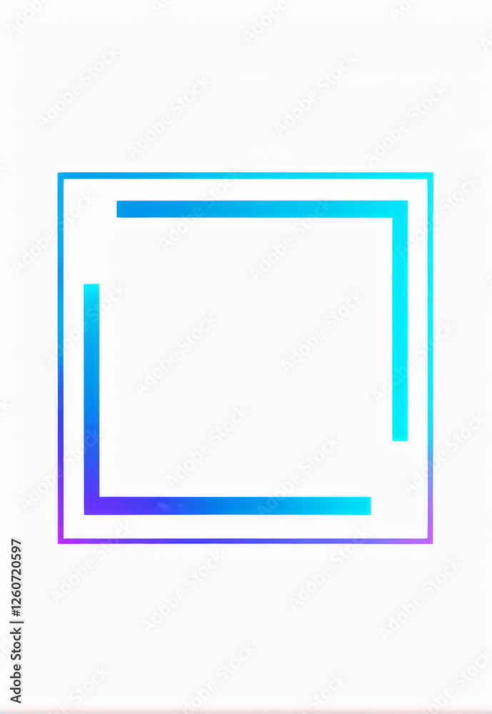 Tech Texture Border Blue Purple Gradient Decorative Material Design Tech Texture Border Blue Purple Gradient Decorative Material Design