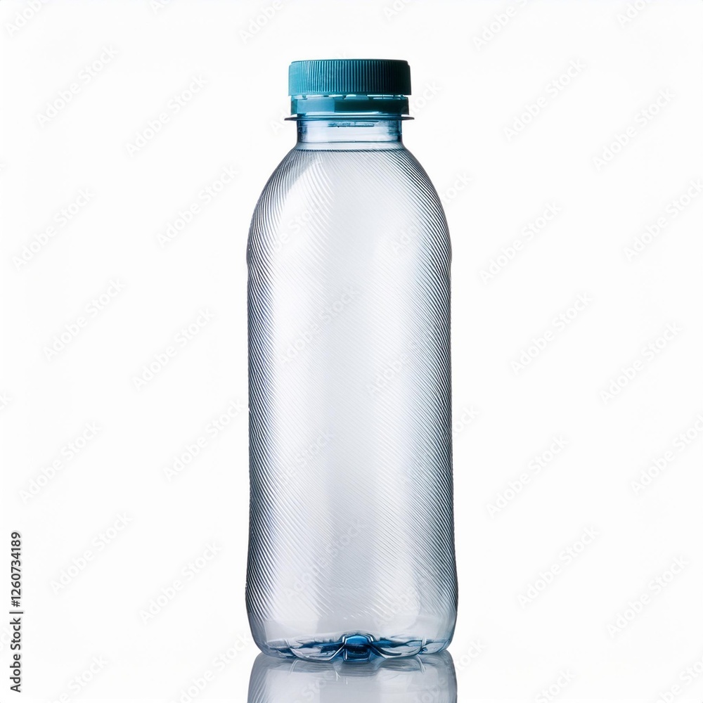 bottle of mineral water isloted