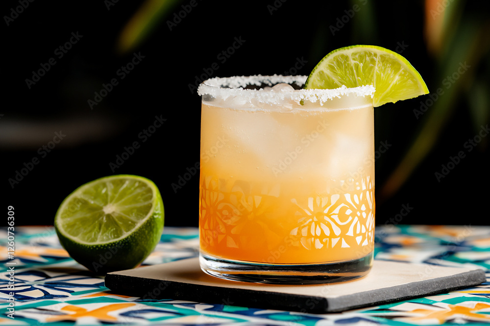 Fototapeta premium margarita close-up