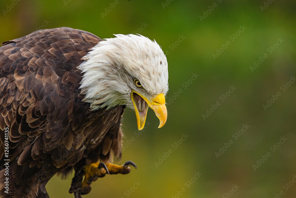 Fototapeta premium portrait of a bald eagle