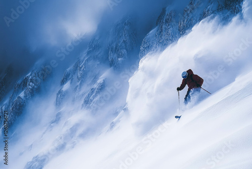 Deep Powder Skiing