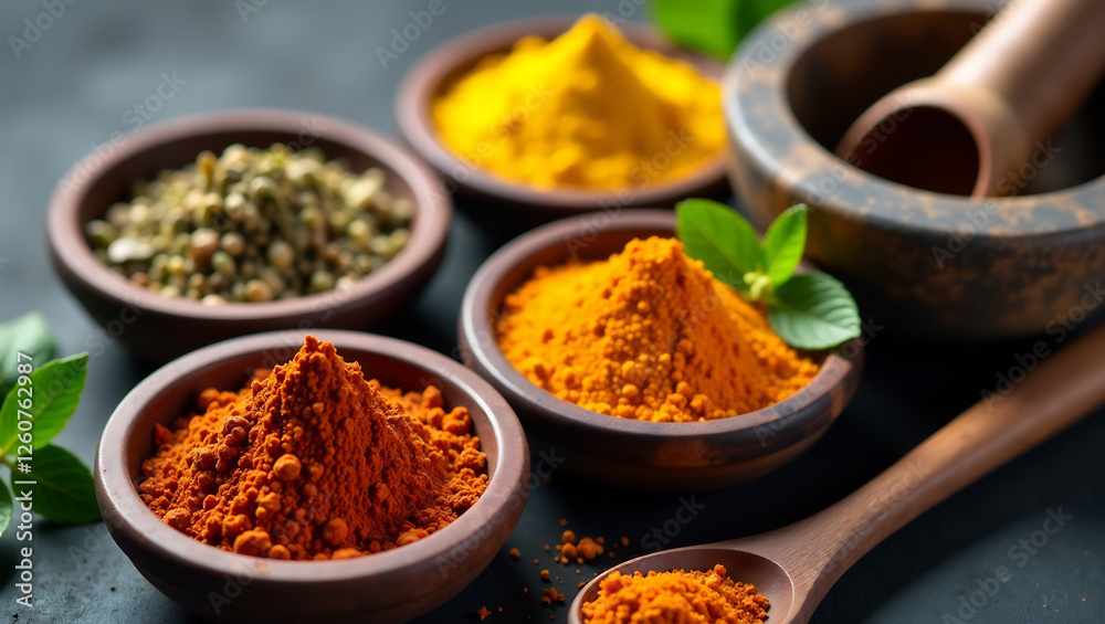 Stirring Up Flavors: Aromatic Spices and Herbs Stirring Up Flavors: Aromatic Spices and Herbs
