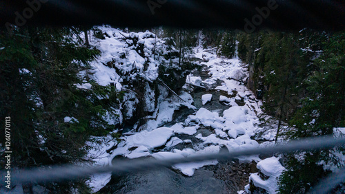 Winter in the mountains