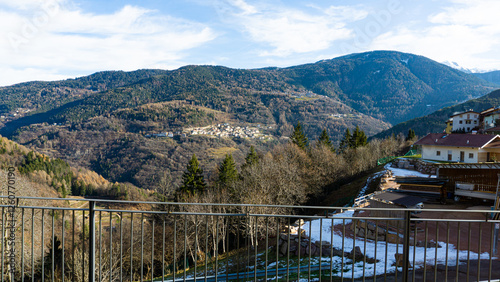 Winter in the mountains