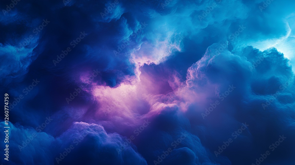 blue and purple sky with clouds blue and purple sky with clouds