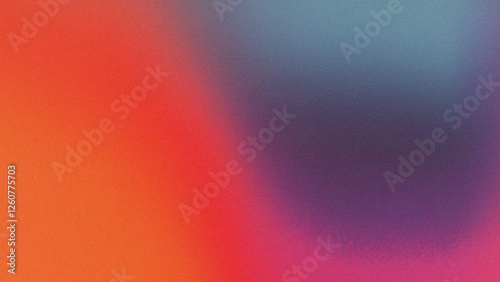 鮮やかなネオンカラーのグラデーションとメタリックな質感のテクスチャー背景素材