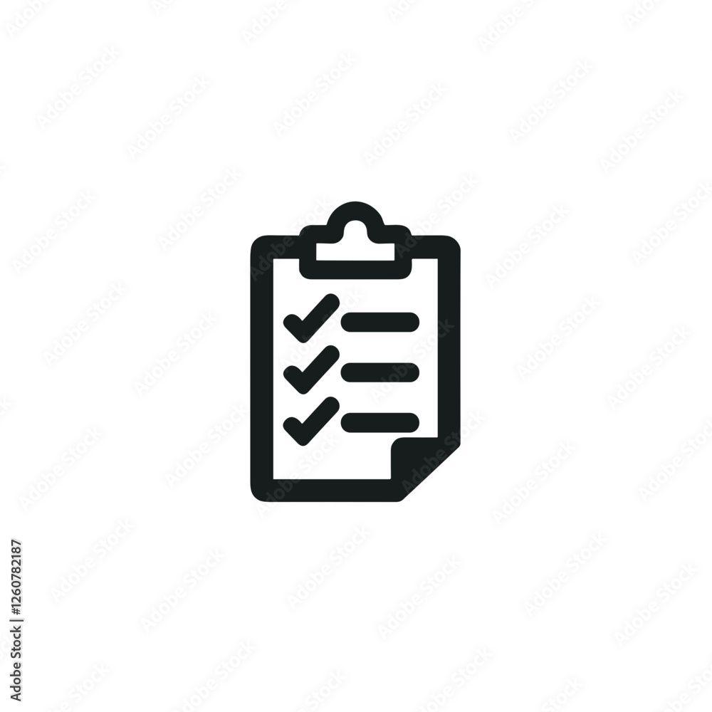 Simple black line art shopping list, minimalistic design Simple black line art shopping list, minimalistic design