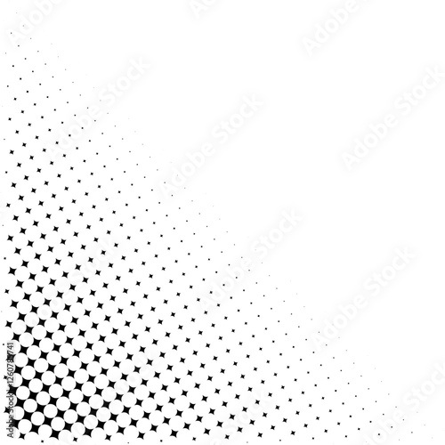 Halftone Dot Corner